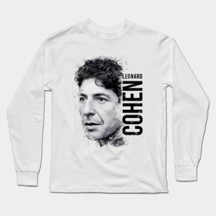 Leonard Cohen Long Sleeve T-Shirt